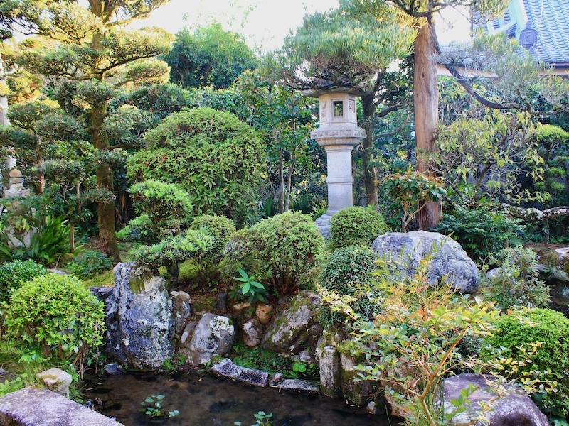 金光院の寺庭